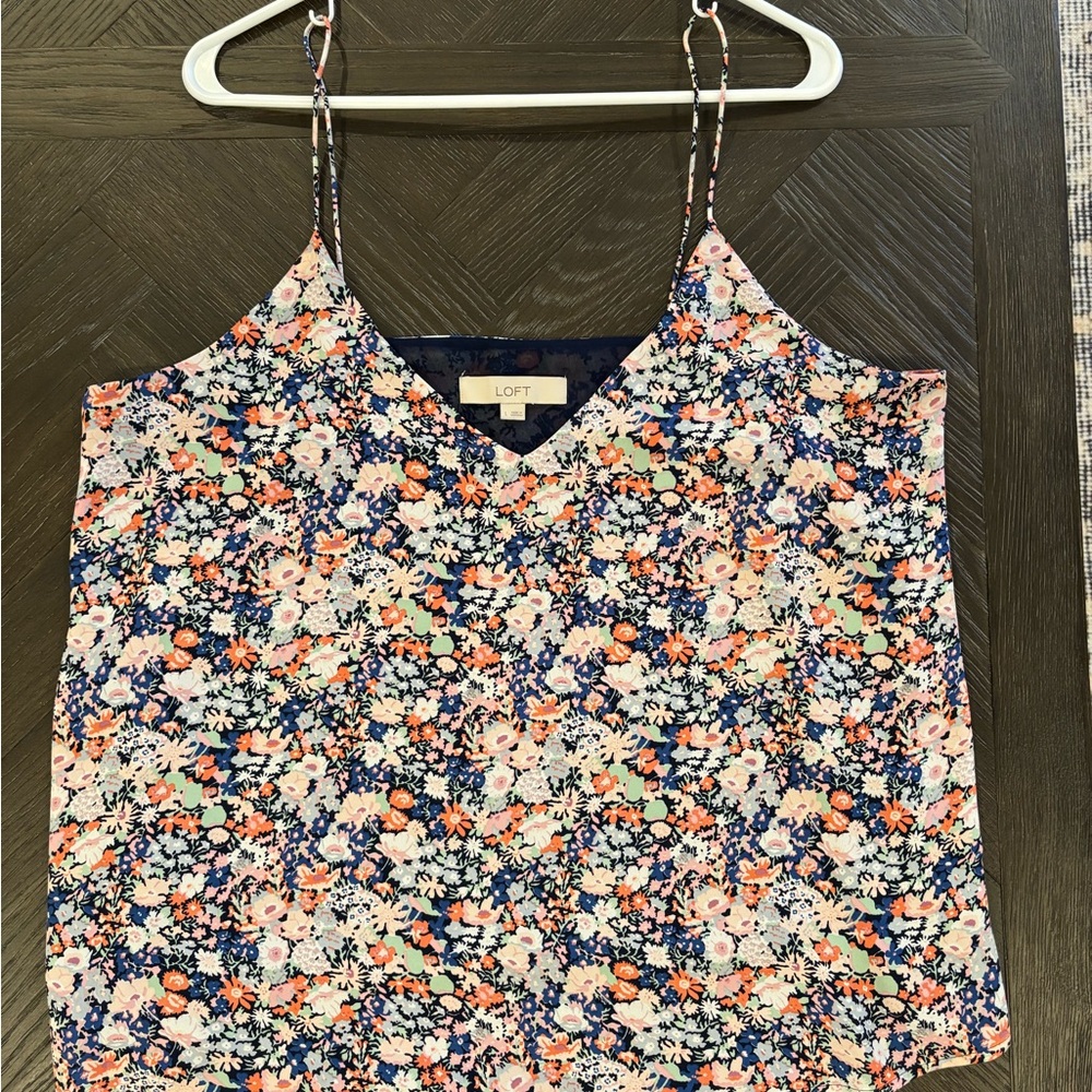 LOFT Floral Print Women's Top